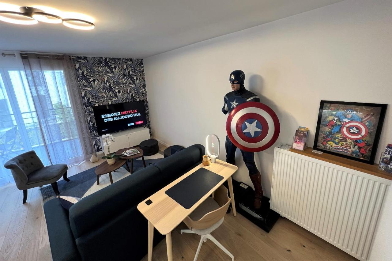 Appartement 6 Pers Val D'Europe - Disneyland Paris - Captain America Chessy  Exterior foto